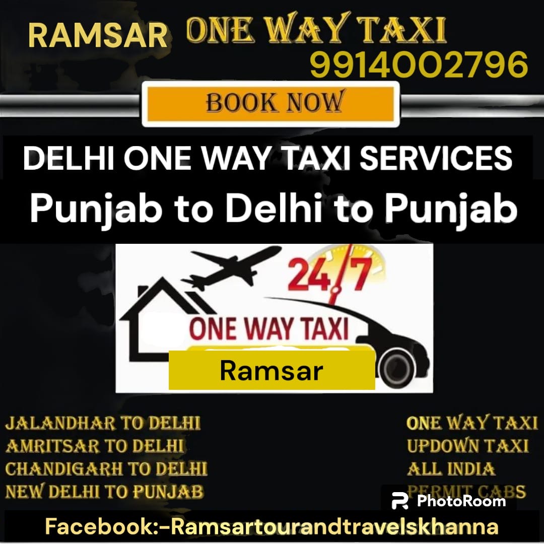 KHANNA TO DELHI ONE WAY TAXI SERVICES